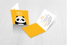 Lachende pandabeer Lachende pandabeer